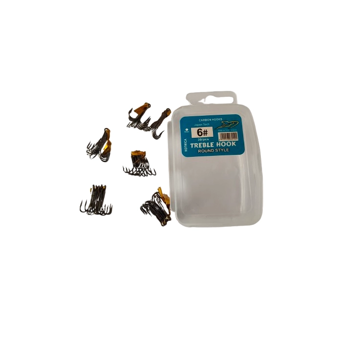 KOTWICA TREBLE HOOK ROZMIAR 6 1OPK/30SZT